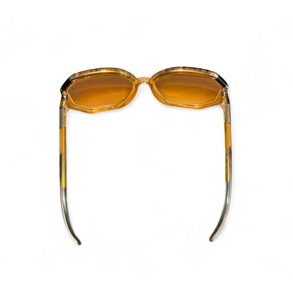 Ted Lapidus Paris Sunglasses Octagon Frames Vintage Designer Eyewear‎
